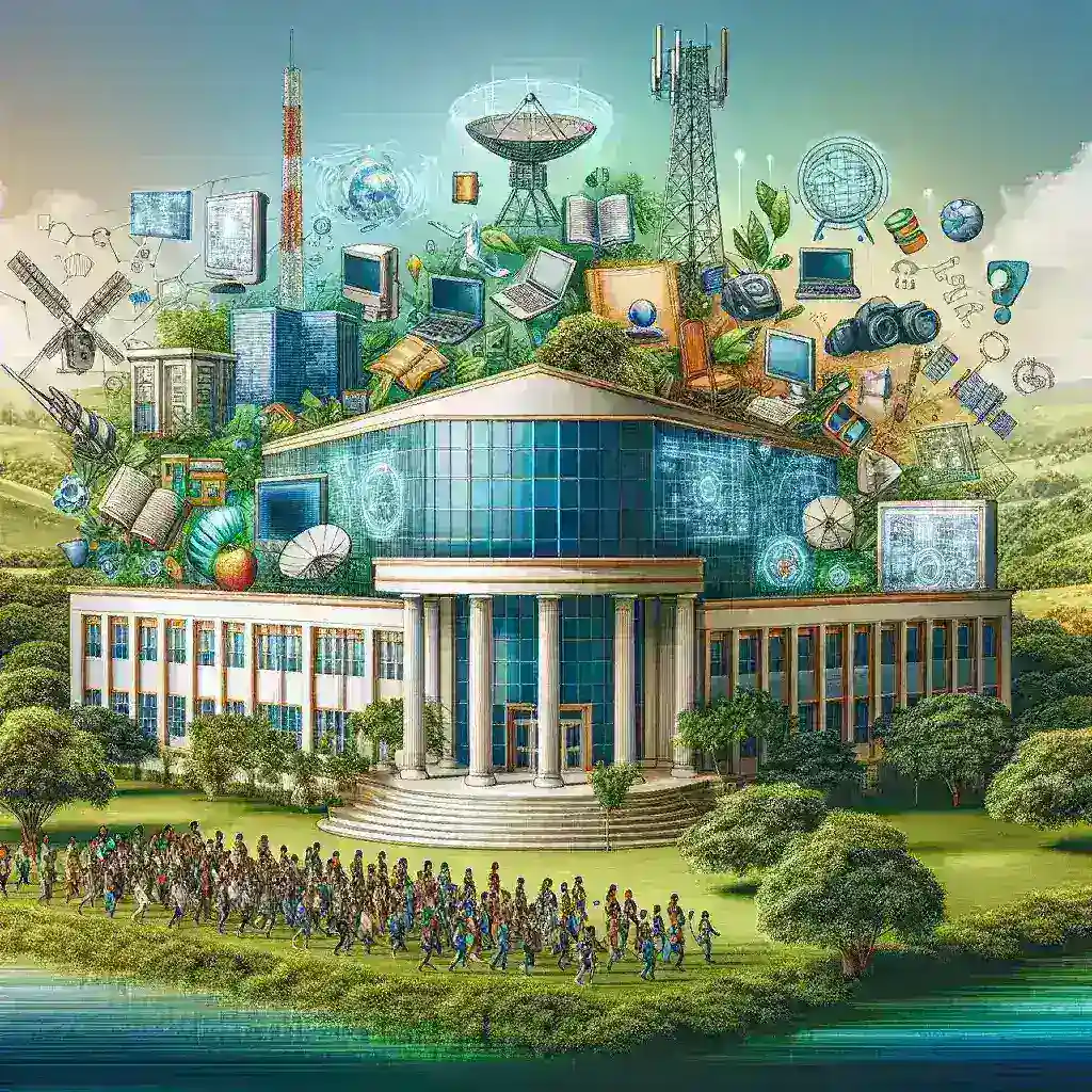 "Estudantes universitários da Bahia colaborando em projetos de tecnologia, destacando a contribuição das universidades baianas para o ecossistema tecnológico brasileiro."
